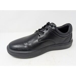 Orthocomfort Black Leather Lace Up Oxford Shoes Men EU 46 US 12 Ortho Diabetic